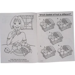 Practice Good Nutrition Coloring Book