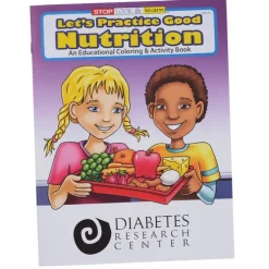 Practice Good Nutrition Coloring Book