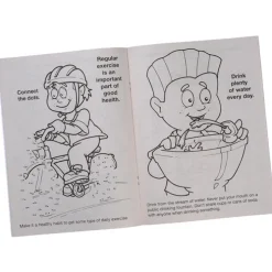 Practice Healthy Habits Coloring Book - 24 hr