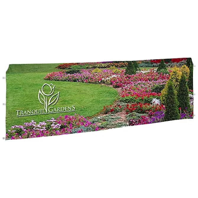 Premium 10' Event Tent - Half Wall - One Sided - Full Color