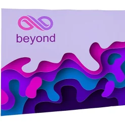 Premium Splash Floor Display - 10' - Front Graphic - Replacement Graphic