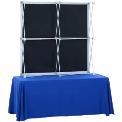 Premium Splash Tabletop Display - 5 feet - Front Graphic