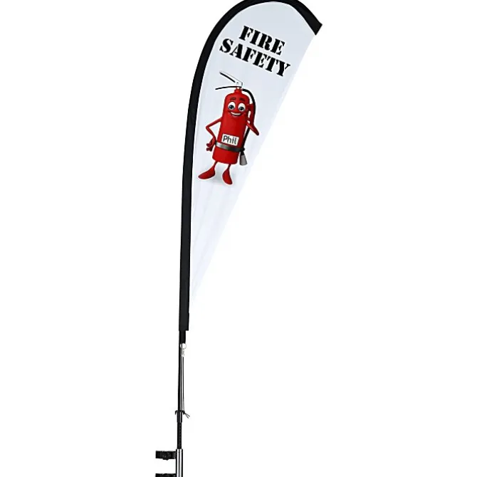Premium 10' x 20' Event Tent - Sail Sign Banner - One Sided