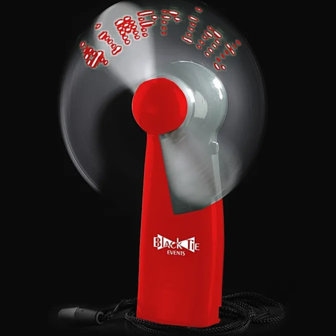 Pre-Programmed Message Fan