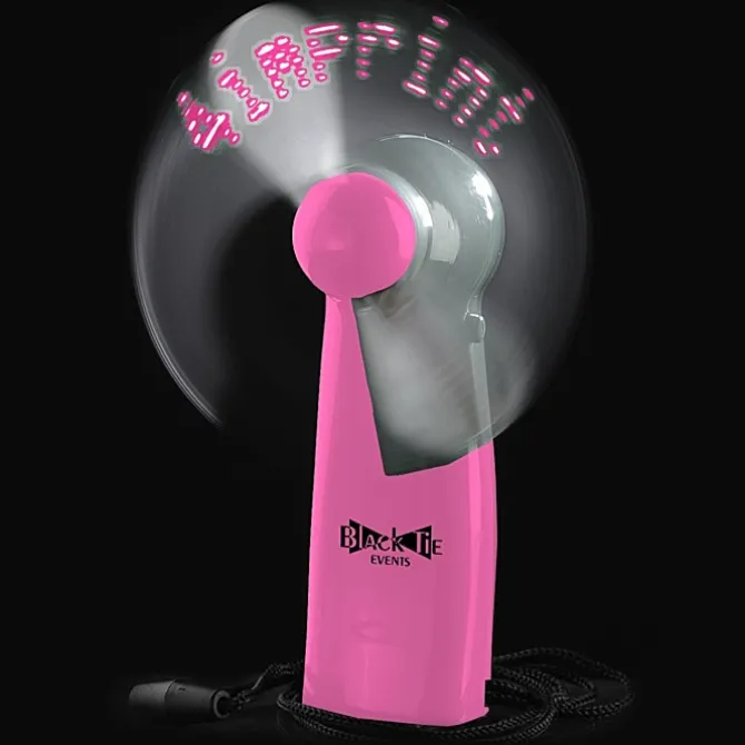 Pre-Programmed Message Fan