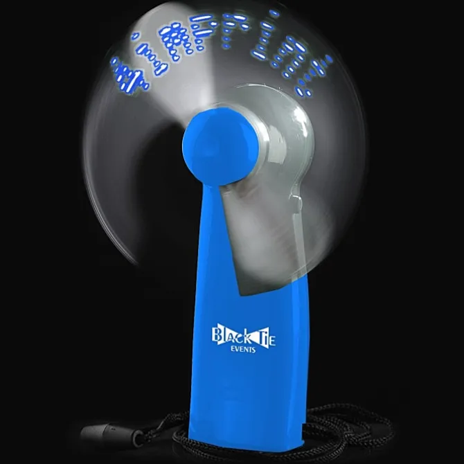 Pre-Programmed Message Fan