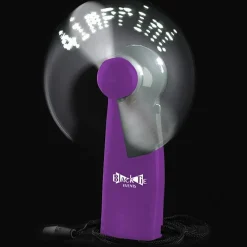 Pre-Programmed Message Fan