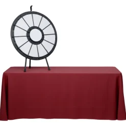 Prize Wheel with Hard Carrying Case - Blank