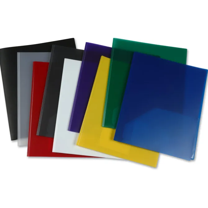 Professional Presentation Folder - Translucent