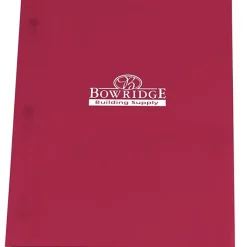 3 Prong Twin Pocket Presentation Folder - Translucent