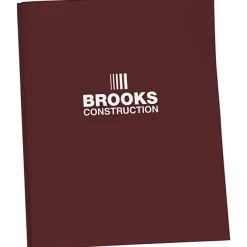3 Prong Twin Pocket Presentation Folder - Opaque