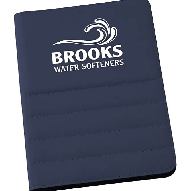 Puffer Zippered Padfolio