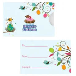 Pull Out Gift Card Holder