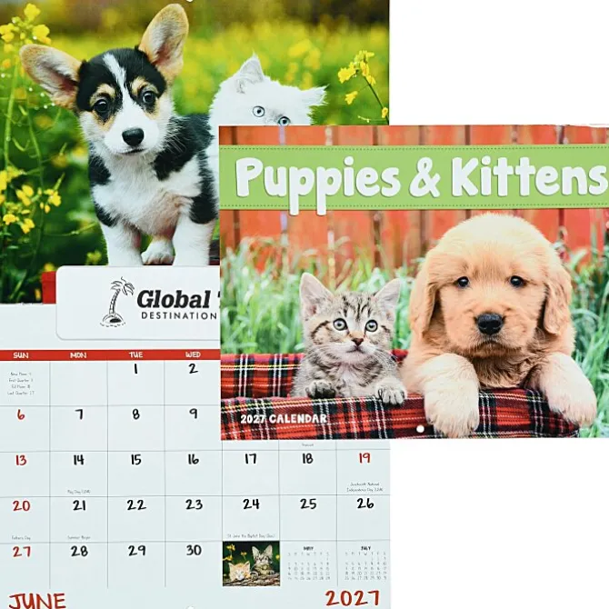 Puppies & Kittens Appointment Calendar - Window