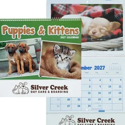 Puppies & Kittens Calendar - Pocket