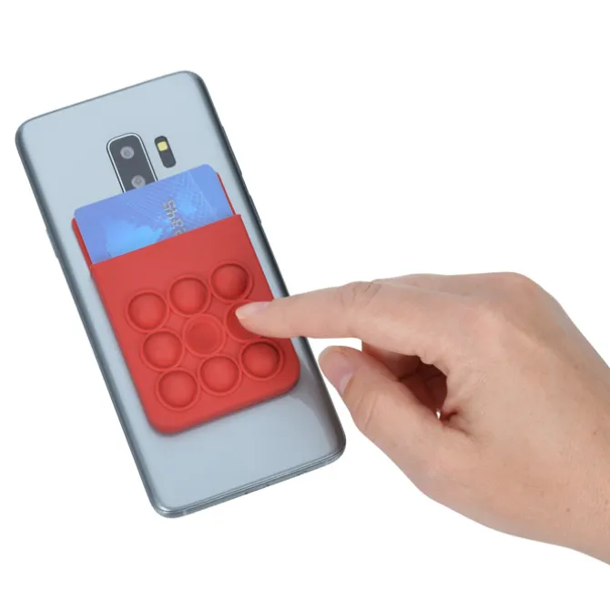 Push Pop Fidget Phone Wallet