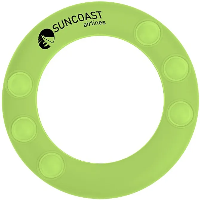 Push Pop Wrist Disc Flyer