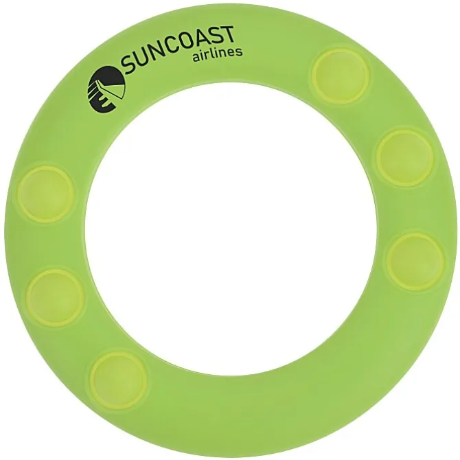 Push Pop Wrist Disc Flyer