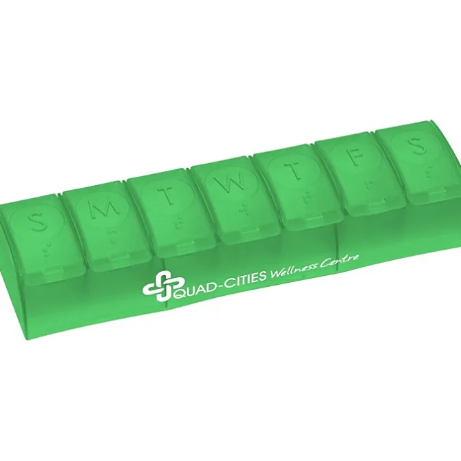 Quick Care Weekly Med Minder - Translucent