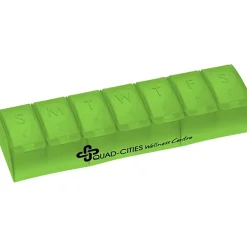 Quick Care Weekly Med Minder - Translucent - 24 hr