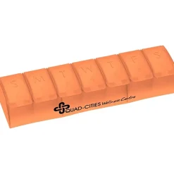 Quick Care Weekly Med Minder - Translucent - 24 hr