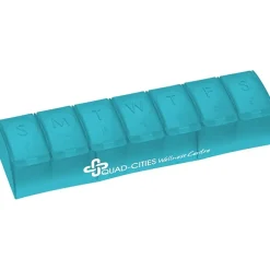 Quick Care Weekly Med Minder - Translucent - 24 hr