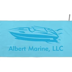 Quick Dry Suede Beach Towel with Carry Strap