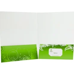 Quick Ship Full Color Two-Pocket Presentation Folder - 24 hr
