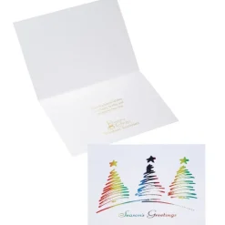 Rainbow Trees Greeting Card