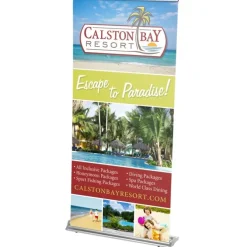 Rapid Change Retractable Banner Display