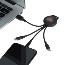 Rav Charging Cable - Light-Up Logo