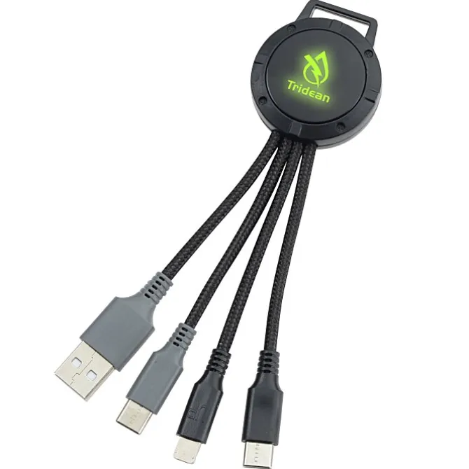 Rav USB-C Charging Cable - Light-Up Logo