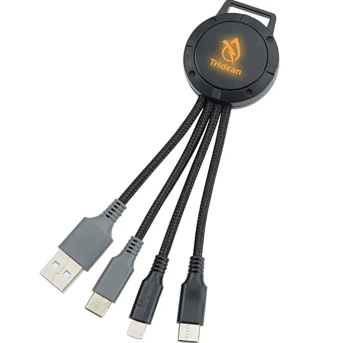 Rav USB-C Charging Cable - Light-Up Logo