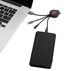 Rav USB-C Charging Cable - Light-Up Logo