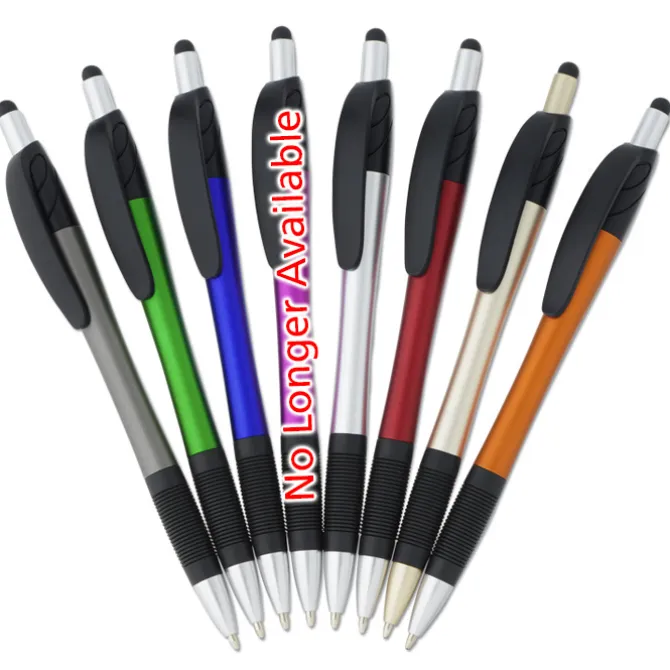 React Stylus Grip Pen - Metallic