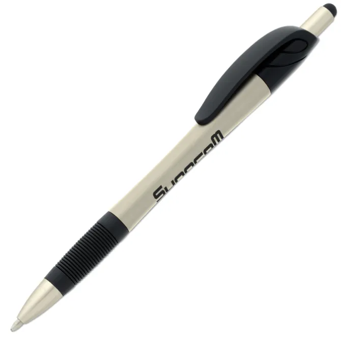 React Stylus Grip Pen - Metallic