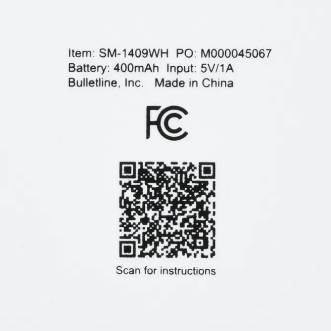 Rechargeable LED Compact Mirror