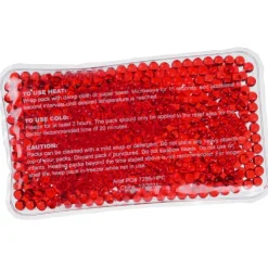 Rectangle Aqua Pearls Hot/Cold Pack - 24 hr