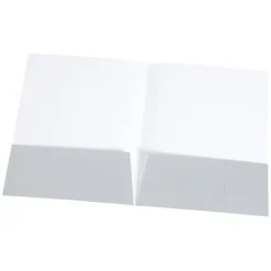 Recycled Paper Two-Pocket Presentation Folder