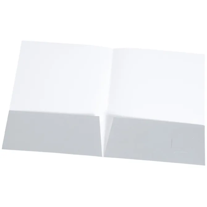 Recycled Paper Two-Pocket Presentation Folder