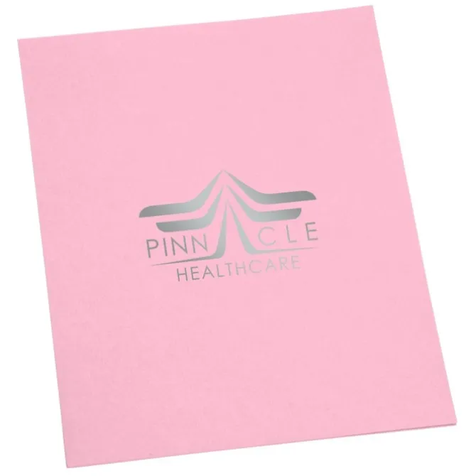 Recycled Paper Two-Pocket Presentation Folder