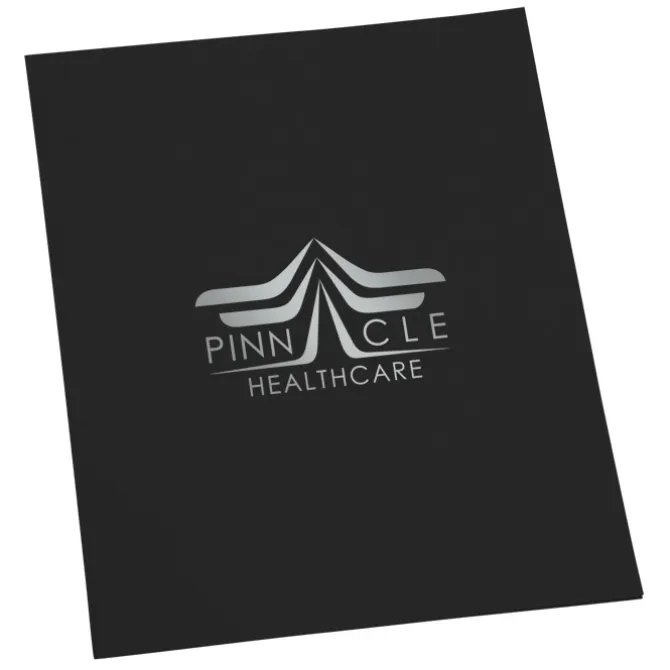 Recycled Paper Two-Pocket Presentation Folder