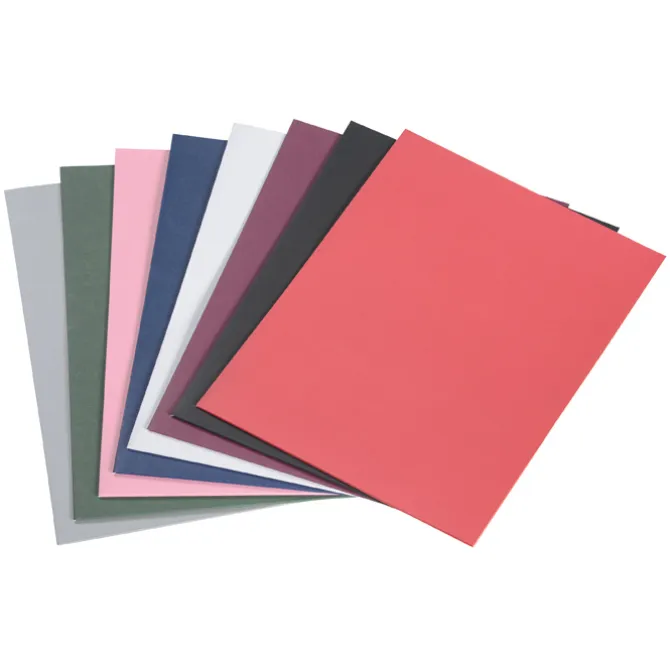 Recycled Paper Two-Pocket Presentation Folder