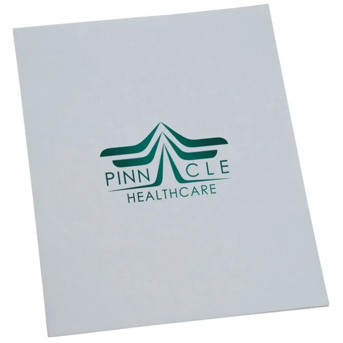 Recycled Paper Two-Pocket Presentation Folder