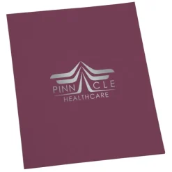 Recycled Paper Two-Pocket Presentation Folder
