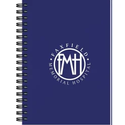 Recycled Spiral Journal - 10 inches x 7 inches