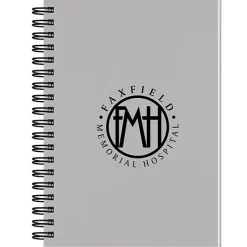 Recycled Spiral Journal - 10 inches x 7 inches