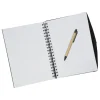 Recycled Spiral Journal with Pen - 10 inches x 7 inches