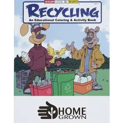 Recycling Coloring Book - 24 hr