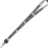 Reflective Lanyard - 3/4 inch - 32 inches - Metal Swivel Snap Hook